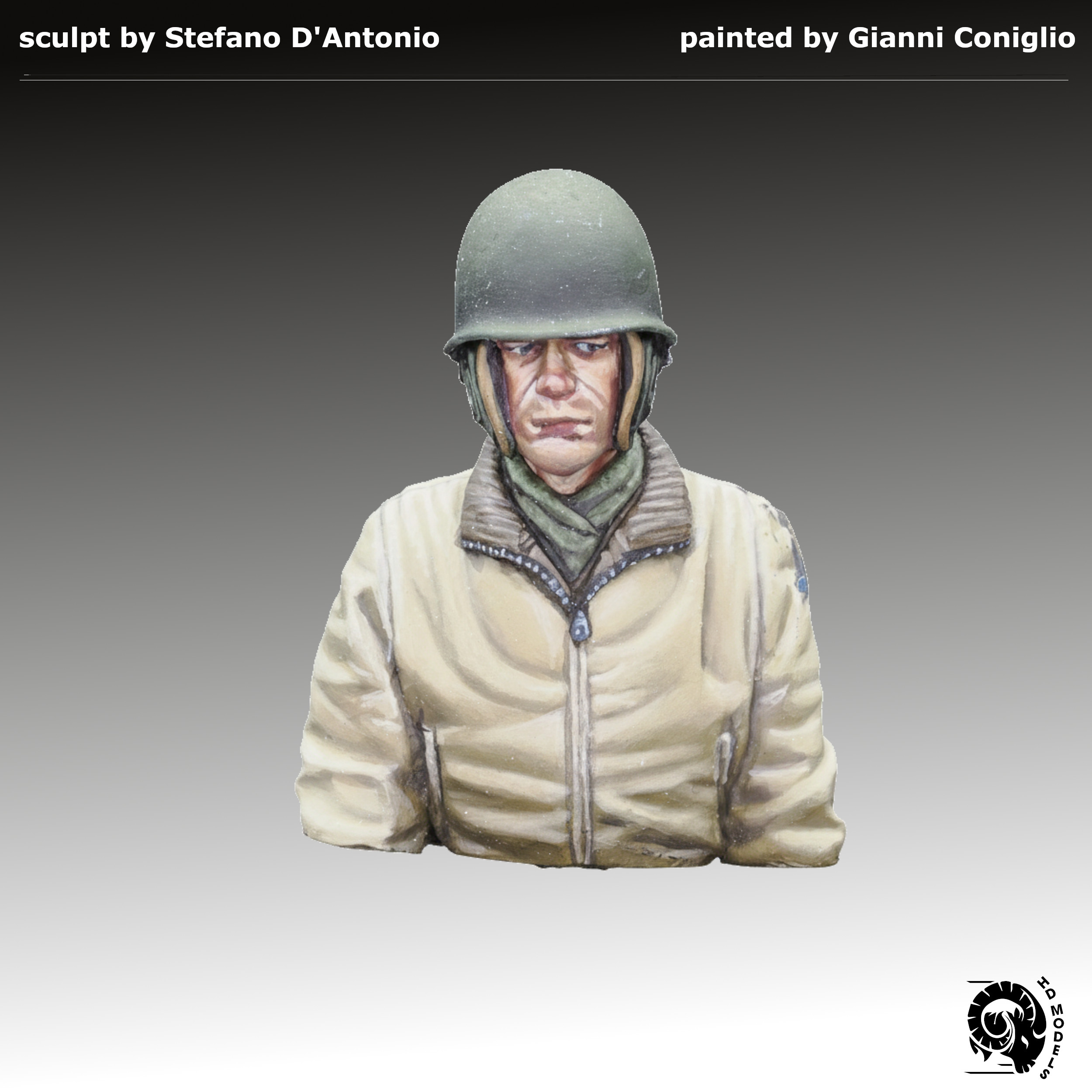 US Tank crew #4 - late winter gear
76mm turret with oval loader hatch