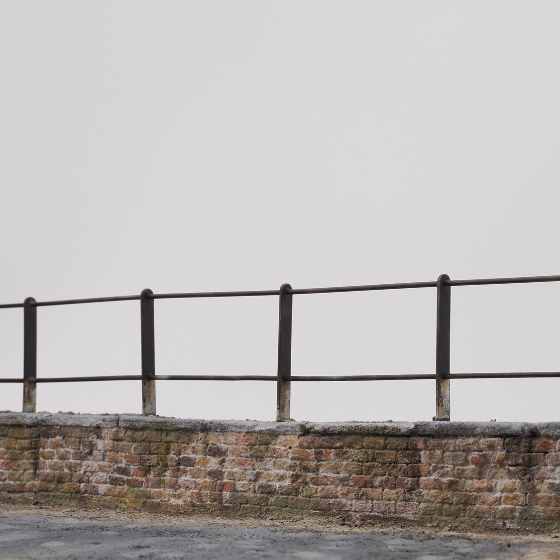 Steel railing