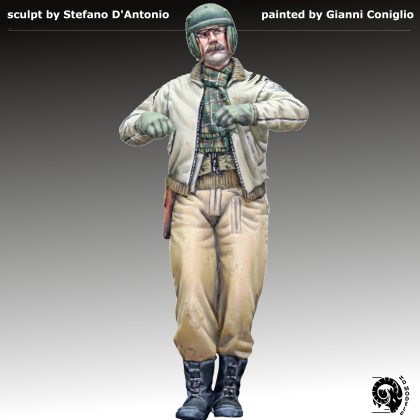 US Tank crew #4 - late winter gear
76mm turret with oval loader hatch