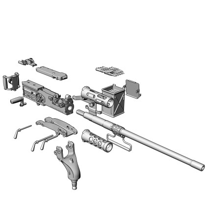 M2 with late correct pintle for GMC M10