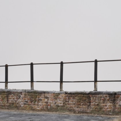 Steel railing