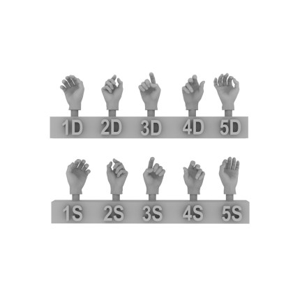 hands 5 pair set 2