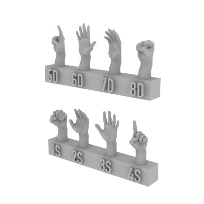 hands 5 pair set 3