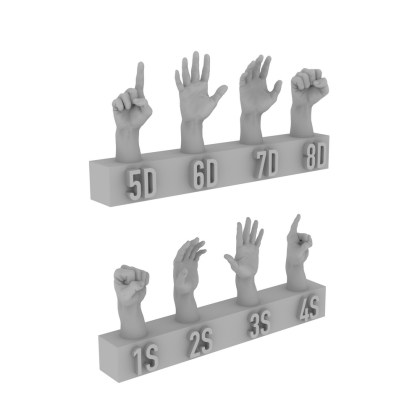 hands 5 pair set 3