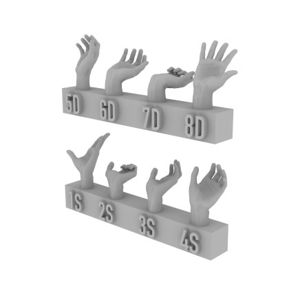 hands 5 pair set 4