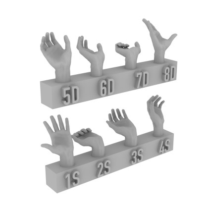 hands 5 pair set 4