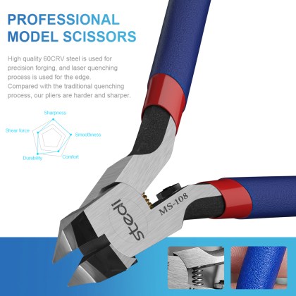 Single-edged modeling pliers
