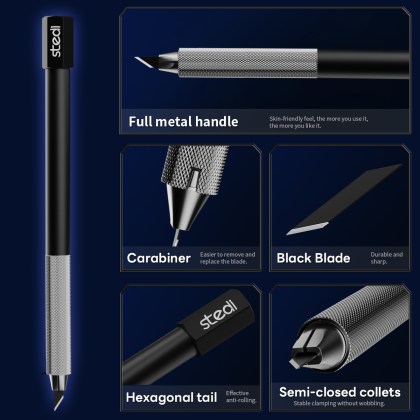 Full metal pen knife 4mm