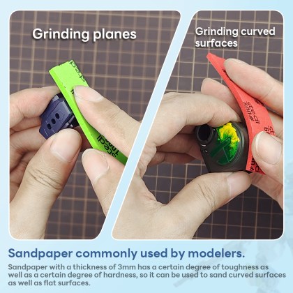 Durable sponge sandpaper